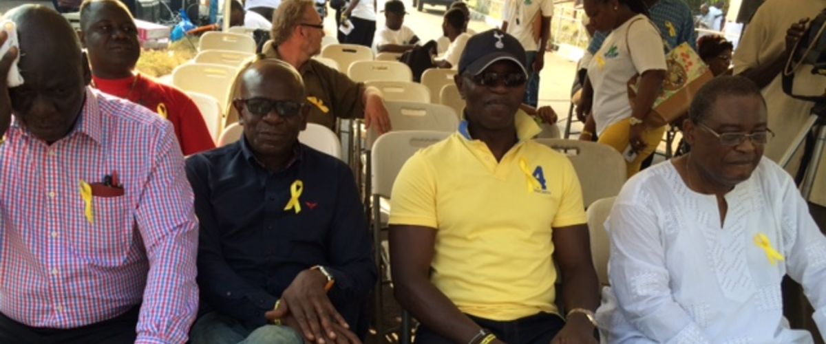 Sierra Leonean Journalists Launch Yellow Ribbon Campaign Against Ebola