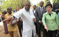  les chefs de l'OMS et d'ONUSIDA en visite au Mali où de nouveaux cas ont été signalés
