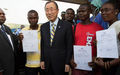 Ebola : de retour d'Afrique de l'Ouest, Ban Ki-moon appelle à redoubler d'efforts contre l'épidémie