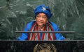 La Présidente du Libéria appelle à faire de l'égalité des sexes une réalité