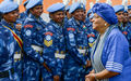 L'ONU rend hommage à sa première unité de police féminine, en partance du Libéria